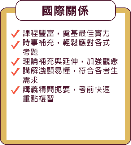 國際關係準備方法