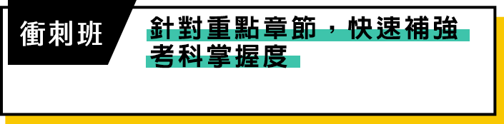 TKB百官網國營聯招衝刺班 快速掌握考點