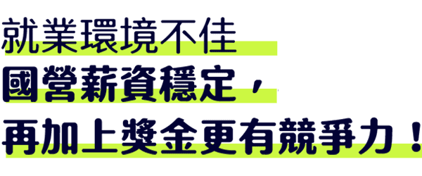 國營聯招錄取率上升招考破千人